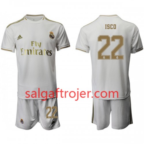 Real Madrid Fodboldtrøjer ISCO 22 Børn Hjemmebanesæt 2019/20 Kort ærmer Real Madrid Fodboldtrøjer ISCO 22 Børn Hjemmebanesæt 2019/20 Kort ærmer